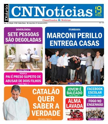 CATALãO qUER SABER A VERDADE - Caldas Novas