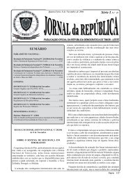 Série I, N.° 19 - Jornal da República