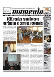 CEEE realiza reunião com gerências e centros regionais - JORNAL ...