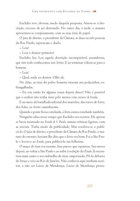 O estouro da boiada - Academia Brasileira de Letras