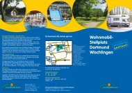Wohnmobil- Stellplatz Dortmund Wischlingen - Revierpark ...
