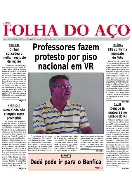 Professores fazem protesto por piso nacional em VR