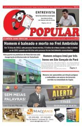 Homem é baleado e morto no Frei Ambrósio - Jornal O Popular de ...