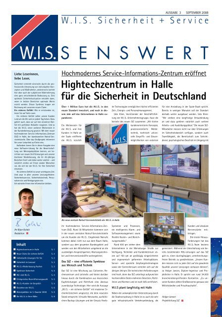 S E N S W E R T - WIS Sicherheit