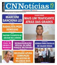 MAIS UM TRAFICANTE ATRáS DAS GRADES - Caldas Novas