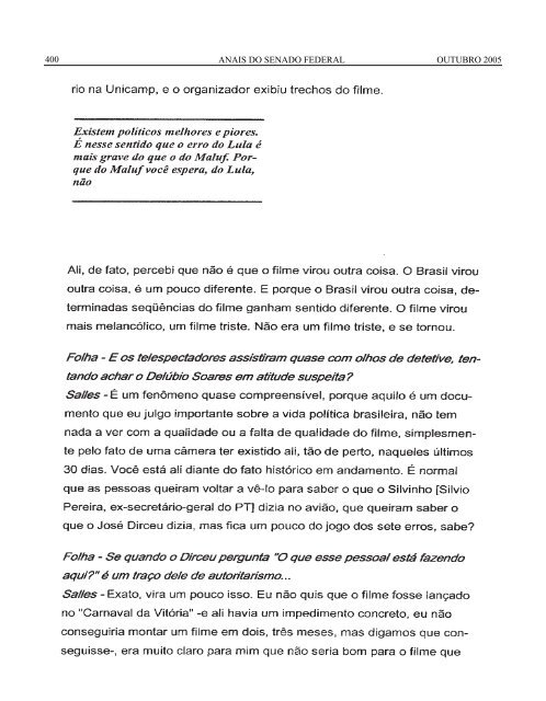 01-Contra Capa Vol 29 nº 49 - Senado Federal