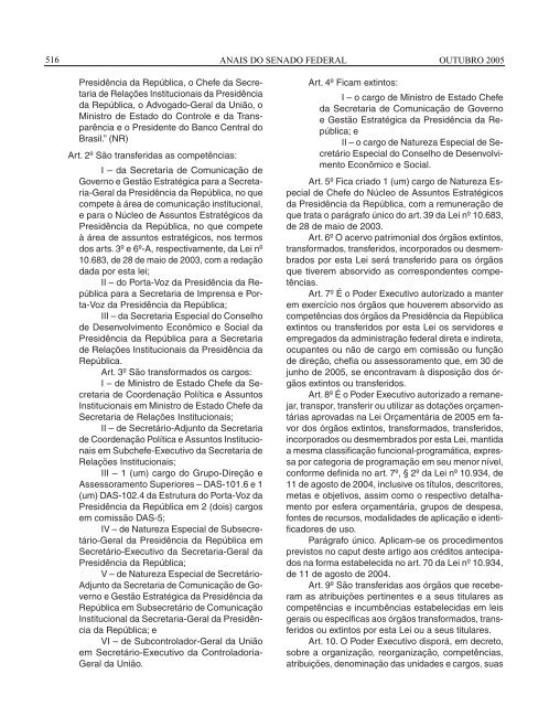 01-Contra Capa Vol 29 nº 49 - Senado Federal