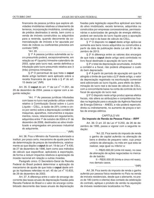 01-Contra Capa Vol 29 nº 49 - Senado Federal