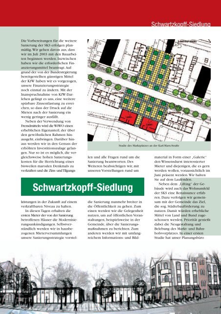 Ausgabe 01 / 2003 - WiWO Wildauer Wohnungsbaugesellschaft