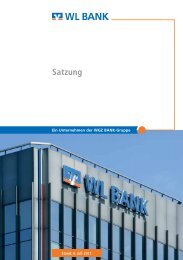 Satzung - WL Bank