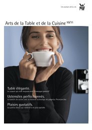 Arts de la Table et de la Cuisine10/11 - Wmf