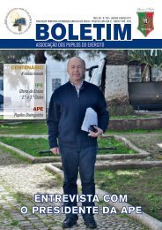 Boletim - Associação dos Pupilos do Exército