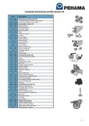 Contents Aluminium profile Series 45