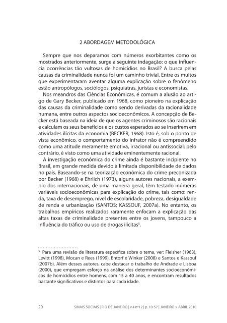 Revista Sinais Sociais N12 pdf - Sesc