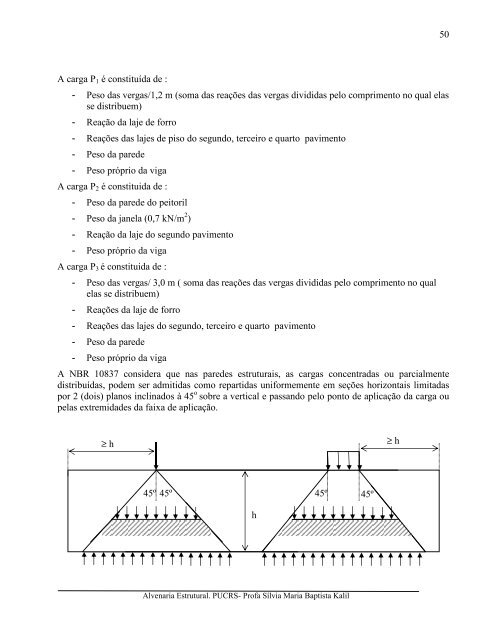 ALVENARIA ESTRUTURAL - pucrs