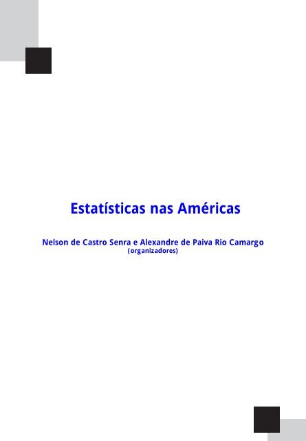 STATÍSTICAS NAS MÉRICAS - Biblioteca - IBGE