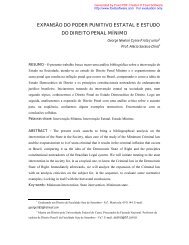 expansão do poder punitivo estatal e estudo do direito penal ... - Fa7