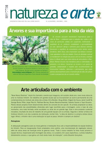 Natureza e arte - Inhotim