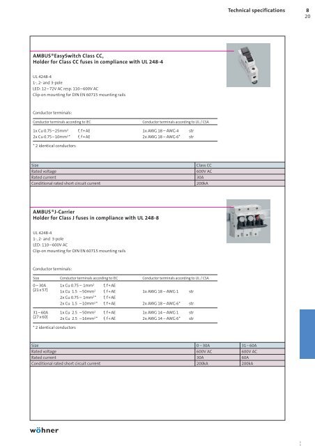 Product manual 2009English - WÃ¶hner