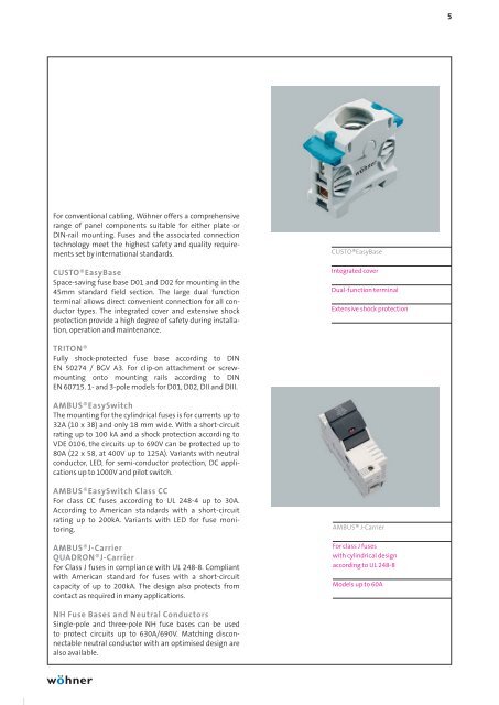 Product manual 2009English - WÃ¶hner