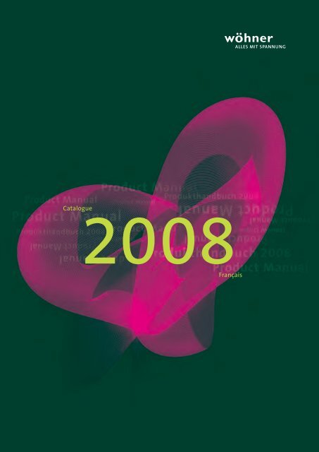Catalogue 2008Français - Wöhner