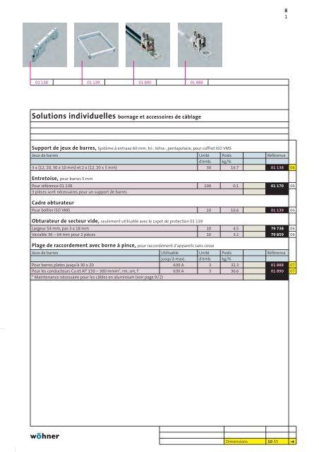 Catalogue 2008Français - Wöhner