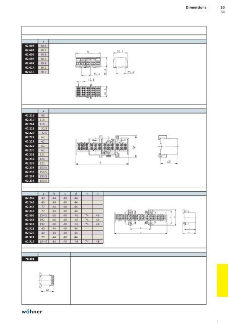 Catalogue 2008Français - Wöhner