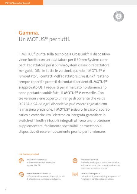 MOTUS®ContactronControl. Meno è più. - Wöhner