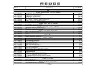 Reuge Preisliste UVP ( empf. Publikumspreise) April 2006