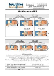 Preisliste 2012