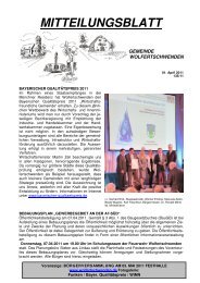 MITTEILUNGSBLATT - Wolfertschwenden