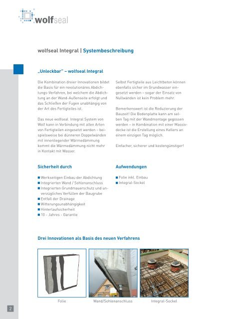 Integral System - Roland Wolf GmbH