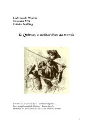 D. Quixote, o melhor livro do mundo - Memorial do Rio Grande do Sul