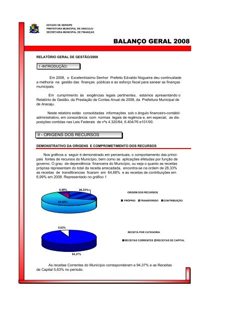 Direta - Finanças - Sergipe