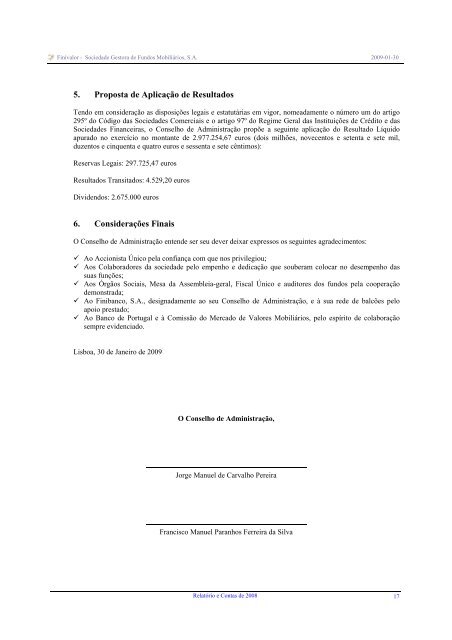 RELATÓRIO E CONTAS 2008 - Montepio