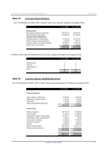 RELATÓRIO E CONTAS 2008 - Montepio