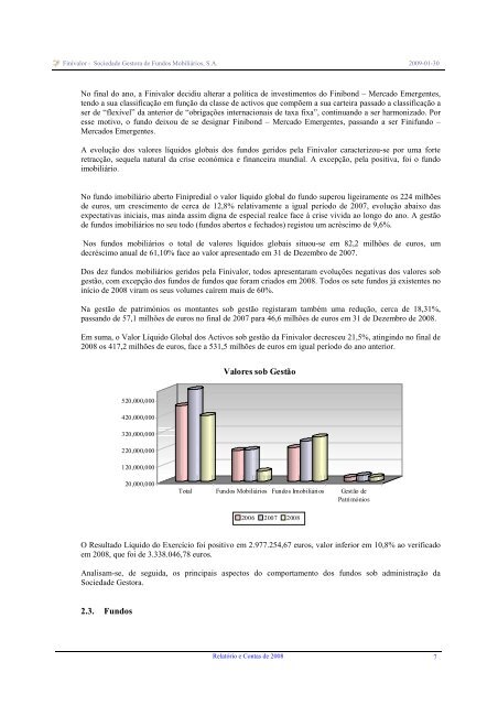 RELATÓRIO E CONTAS 2008 - Montepio