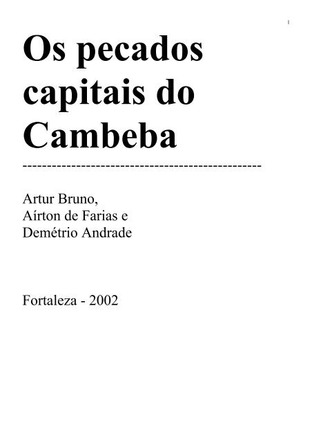 Sete pecados capitais  8 armas mais fortes da série