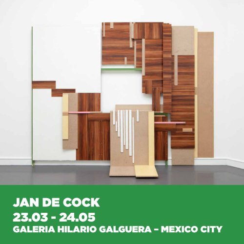 JAN DE COCK 23.03 - 24.05