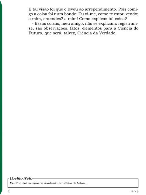 Comentários sobre o conto - Geia Plural