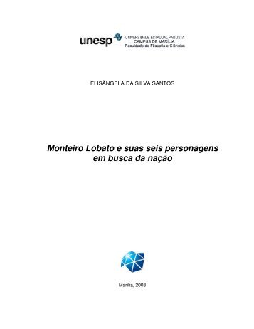 elisângela da silva santos - Faculdade de Filosofia e Ciências - Unesp