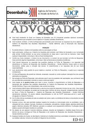 Anexo II do Edital de Deferimento das Inscrições nº 02/2012 ... - aocp