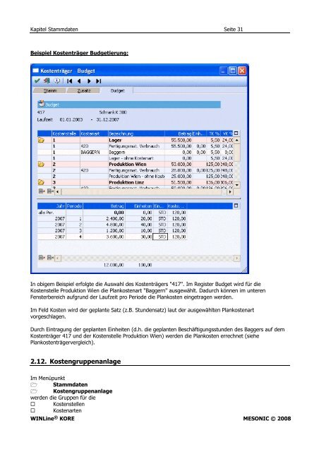 WINLine KORE - Working-system.de