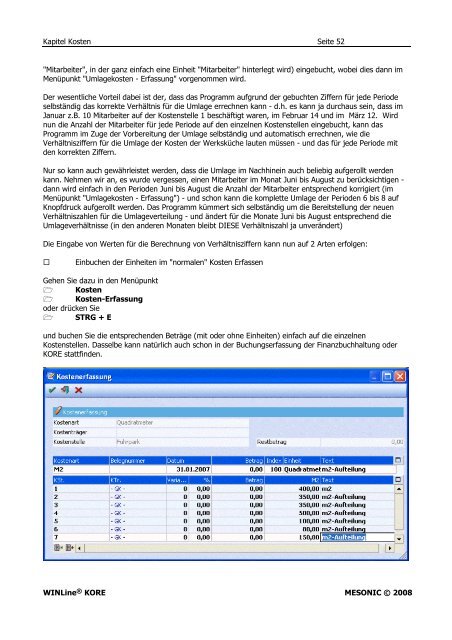 WINLine KORE - Working-system.de