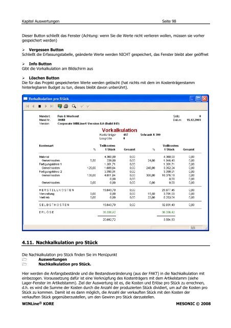 WINLine KORE - Working-system.de