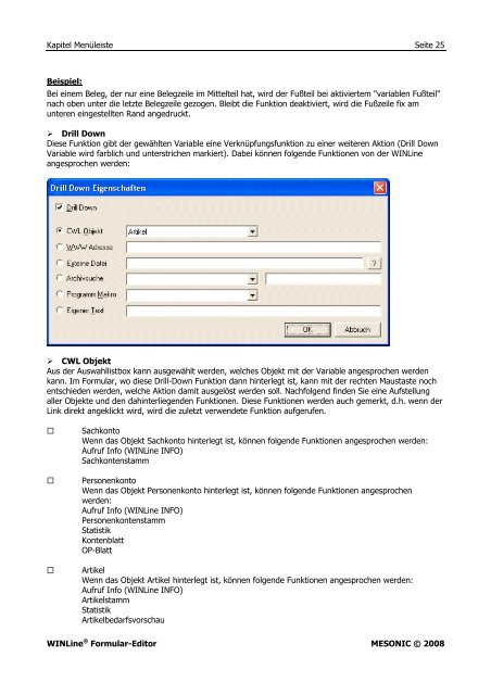 WINLine Formular Editor - Working-system.de