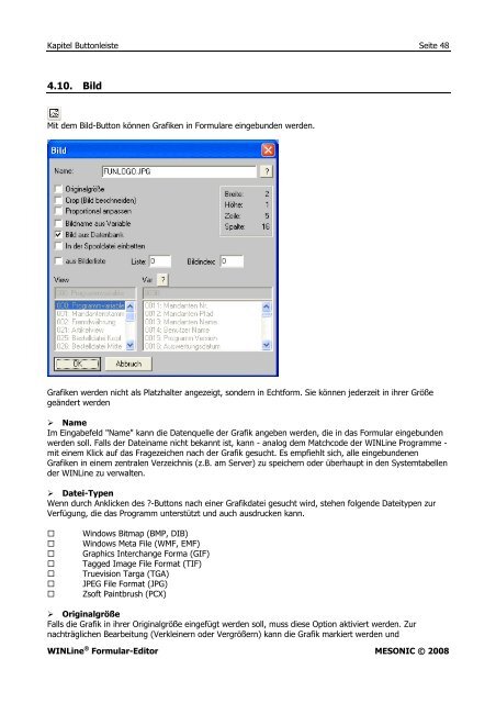 WINLine Formular Editor - Working-system.de