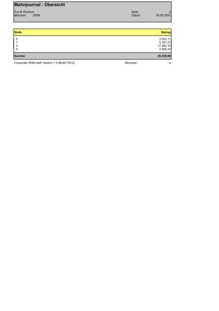 Ausdrucksammlung WINLine FIBU - Working-system.de