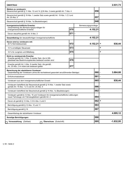 Ausdrucksammlung WINLine FIBU - Working-system.de