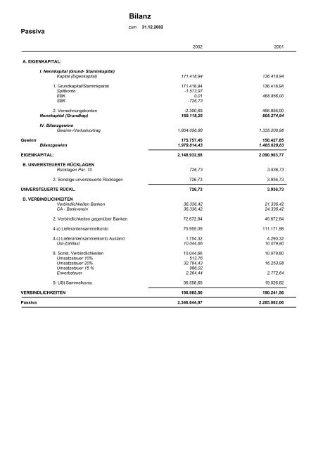 Ausdrucksammlung WINLine FIBU - Working-system.de